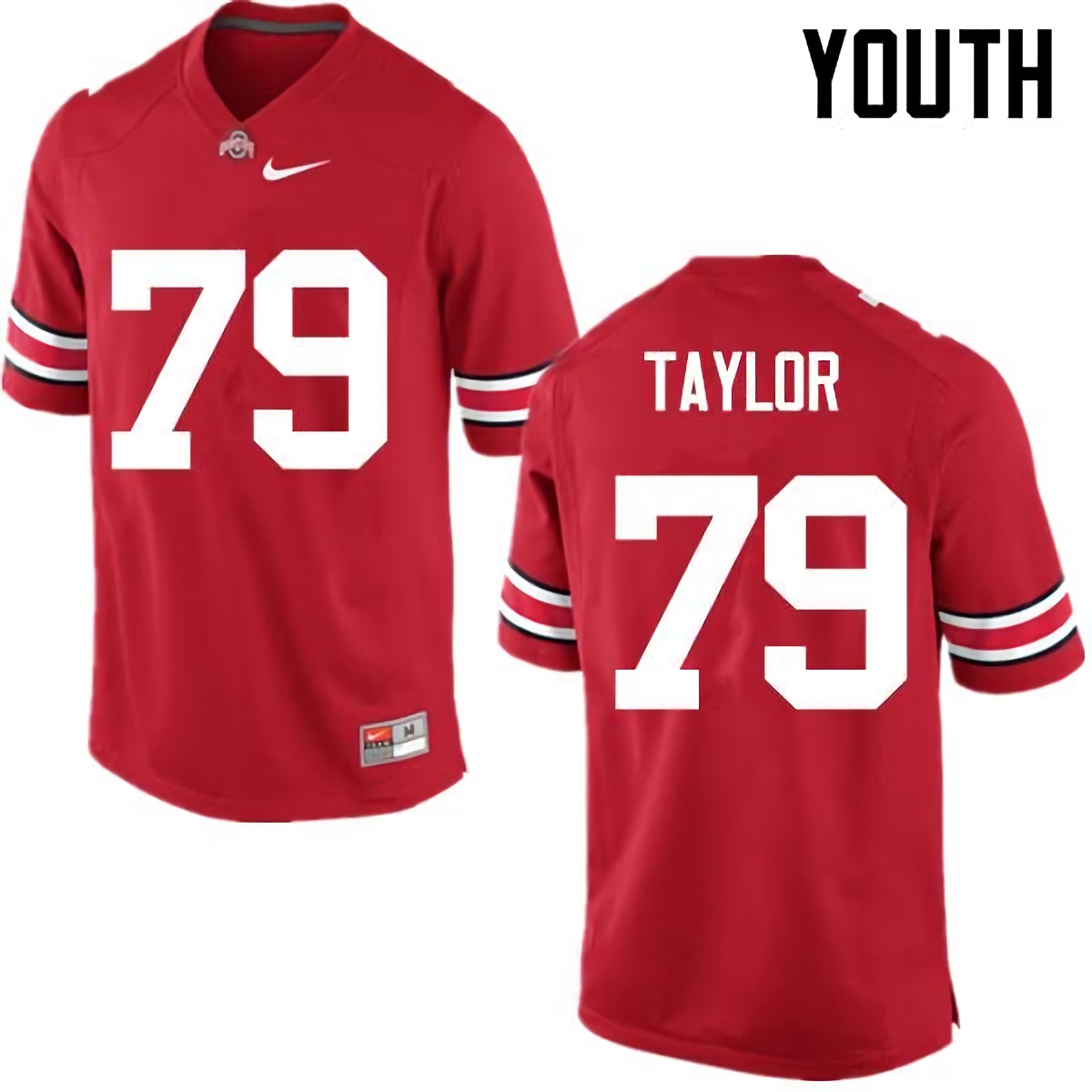 Brady Taylor Ohio State Buckeyes Youth NCAA #79 Nike Red College Stitched Football Jersey DFS0056YZ